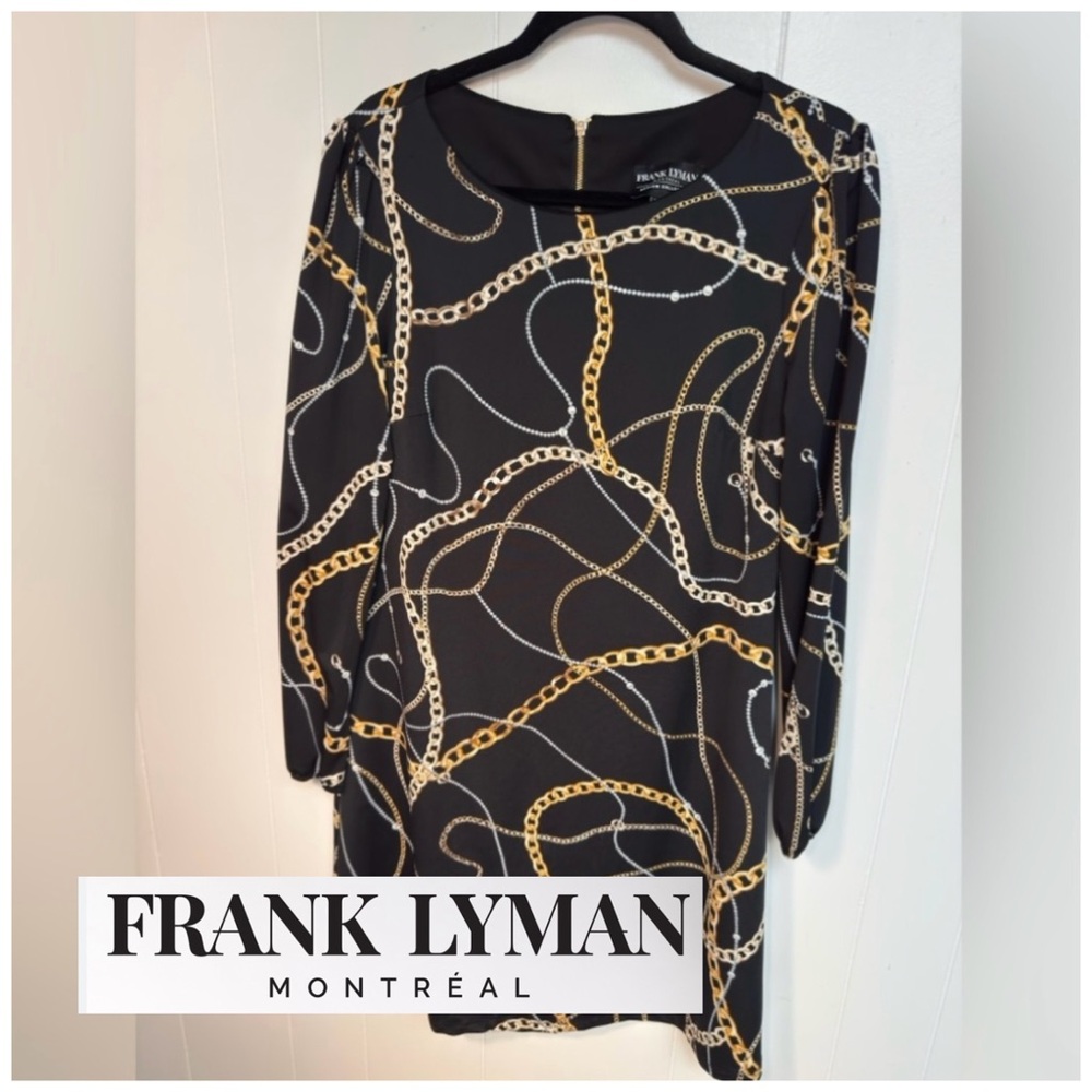 Frank Lyman Design Chain Dress, Size 10, Style 196336 Canada